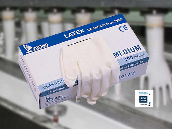 Disposable latex examination gloves | industry
